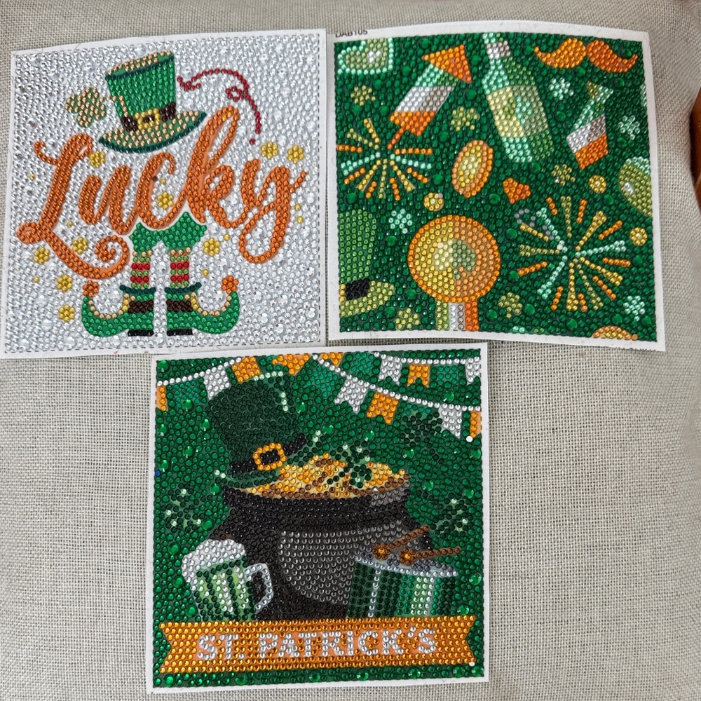 St. Patrick's Day Diamond Art Set